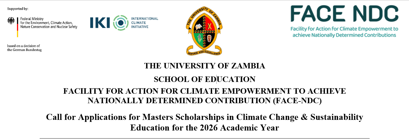 Master’s scholarships in Climate Change and Sustainability Education